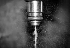 Automotive industry fuel injector spray