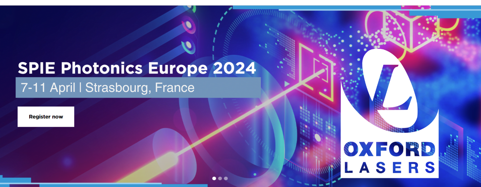 SPIE Photonics Europe 2024 & Oxford Lasers