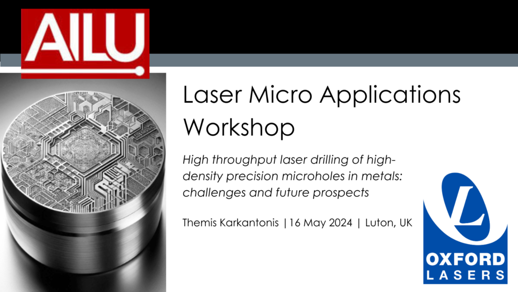 AILU workshop laser micro apps 2024