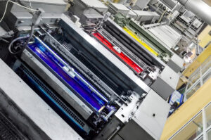 industrial printing process machines