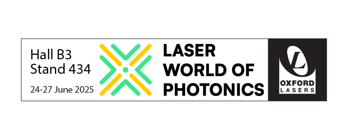 Oxford Lasers and Laser World of Photonics logos