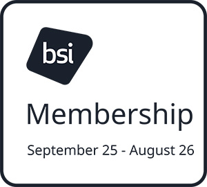 BSI Membership Logo Oxford Lasers